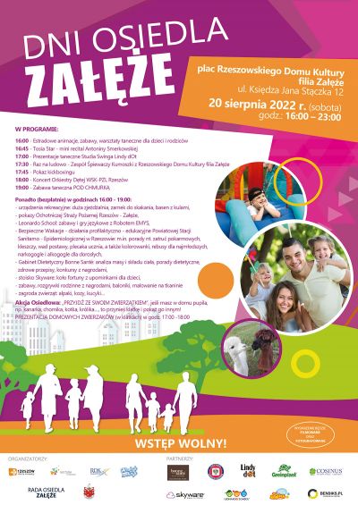 Plakat promujący Dni Osiedla Załęże